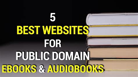 Best Websites For Free Public Domain Audiobooks Ebooks