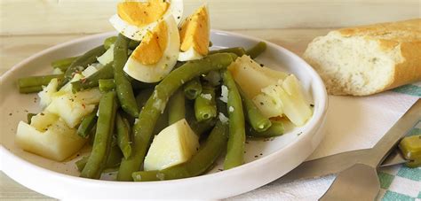 Ensalada De Ejotes Y Huevo De Kcal Receta F Cil En La App Avena