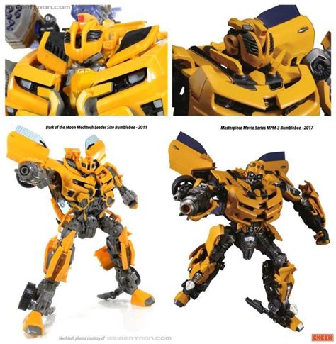 More Mpm Masterpiece Movie Bumblebee Comparison Images Collecticon Org