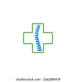 Chiropractic Spine Logo Design Vector Stock Vector (Royalty Free ...