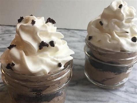 Mini Chocolate Mousse And Cake Trifles Passover Kosher