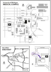 University of Michigan Campus Map - Ann Arbor Michigan USA • mappery