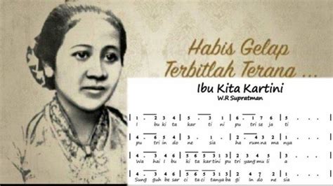 Di Balik Kisah Lagu Ibu Kita Kartini Lirik Aslinya Yang Diciptakan Wr