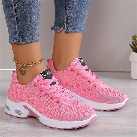 Orthopedic Shoes For Women Mesh Up Stretch Platform Sneakers Arch