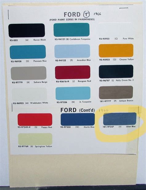 Rare factory colors - Page 4 - Ford Truck Enthusiasts Forums