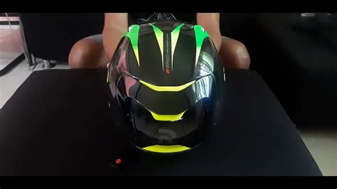 Hjc Rpha Pro Carbon Bleer Helmet Youtube