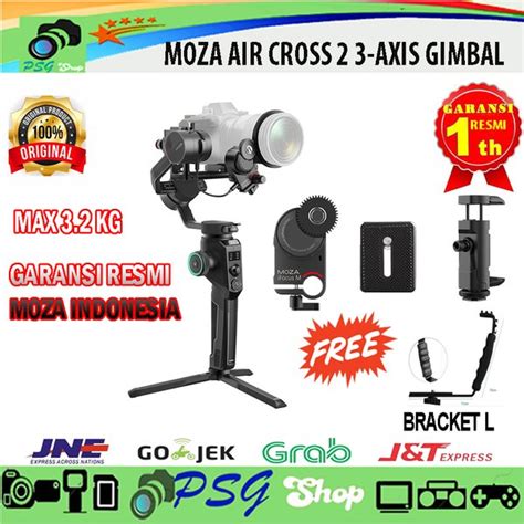 Jual Moza Air Cross Axis Handheld Gimbal Stabilizer Professional