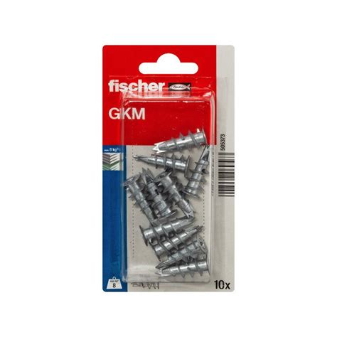 fischer Cheville autoperceuse métallique GKM sans vis pour plaques de