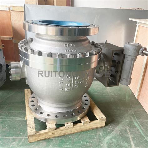 China Stainless Steel Trunnion Ball Valve Stainless Steel Ball Valve