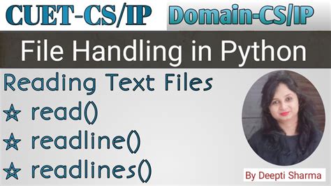 Reading Text Files In Python Reading Data From Text Files File