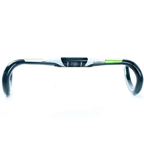 Fsa K Force Carbon Nano Handlebar Cm Black White Green Ebay