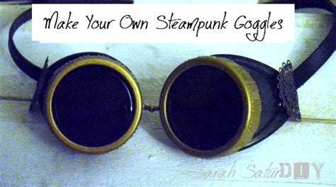 DIY Steampunk Goggles - Purple Patch DIY Crafts Blog