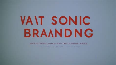 Sonic Branding Explained