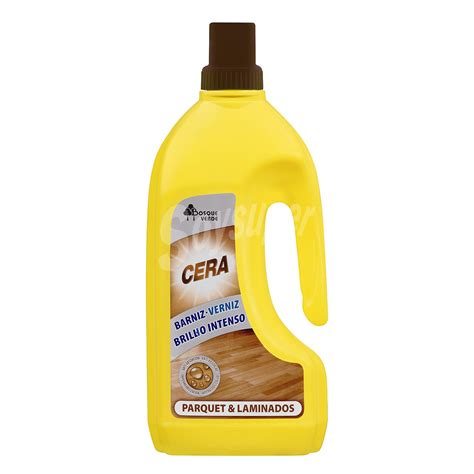 Bosque Verde Cera Suelos Autobrillante Parquet Botella 1 L