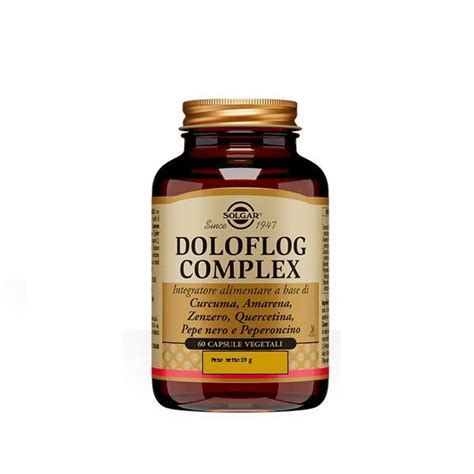 Doloflog Complex Solgar 60 Capsule Vegetali Farmagevi