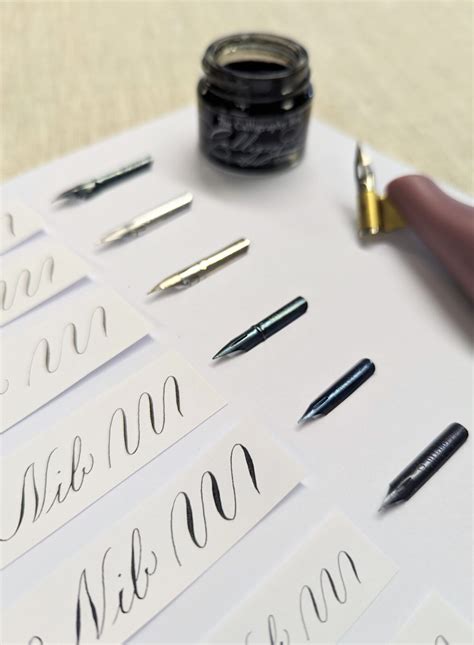 Which calligraphy nib should I choose? - thecalligraphybox.com