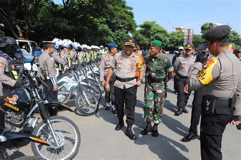 Kapolres Tanjung Perak Pimpin Apel Gelar Pasukan Untuk Pam Kampanye Terbuka