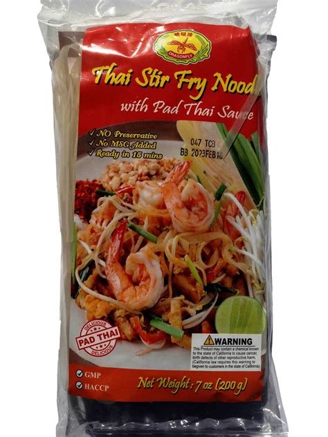 Dragonfly Thai Stir Fry Noodle With Pad Thai Sauce Asia Mart Santa Rosa