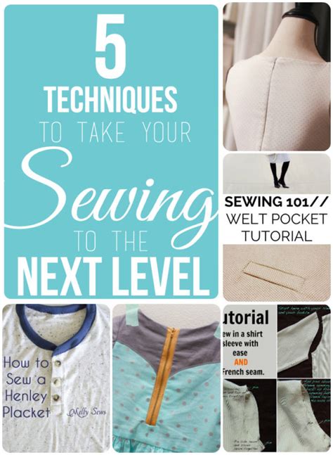 5 Techniques That Will Take Your Sewing to the Next Level - Sew Much Ado