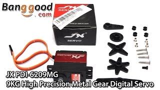 Jual JX Servo PDI 6209MG Large Torque Metal Steering Gear Digital