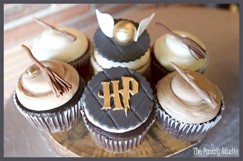 Cupcakes Decorados En Fondant Con Motivos De Harry Potter Harry