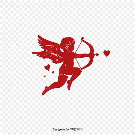 Cupid Angel Hd Transparent, Valentines Day Love Cupid Angel Cartoon ...