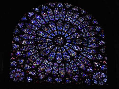 Notre Dame, Paris - Rose Window, South Transept