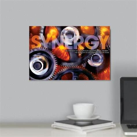 Synergy Gears Motivational Art 761640 Modern Successories