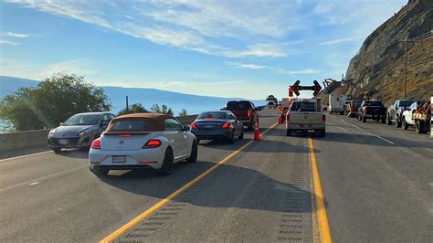 Highway 97 To Undergo Another Closure For Rockfall Blasting Near