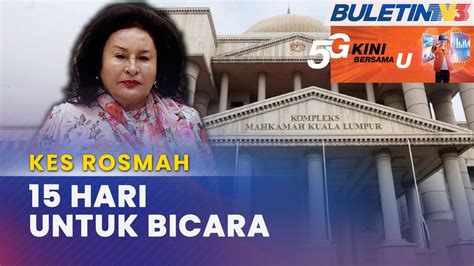 Mahkamah Bicara Kes Pengubahan Wang Elak Cukai Rosmah Bermula Mei