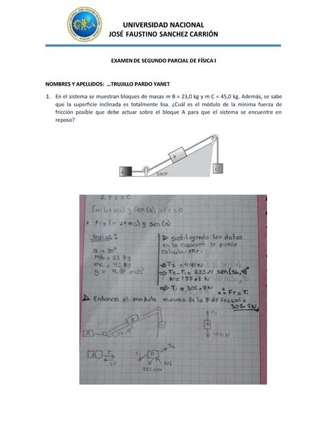 Práctica DE Biofísica 2 trujillo pardo yanet UNIVERSIDAD NACIONAL