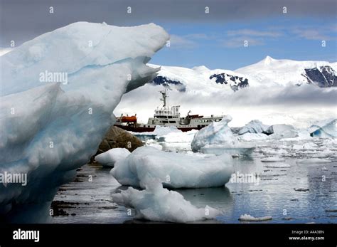 research ship, Antarctica Stock Photo - Alamy