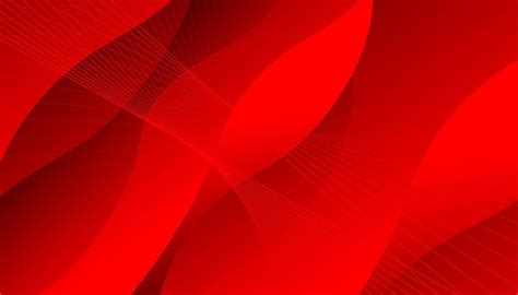 modern abstract red background  dynamic waves  vector art