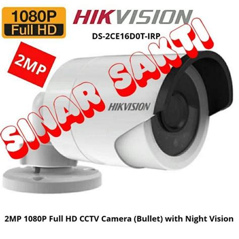 Jual Hikvision Turbo Hd Ds Ce Dot Irp Megapixel Di Lapak Ss Audio