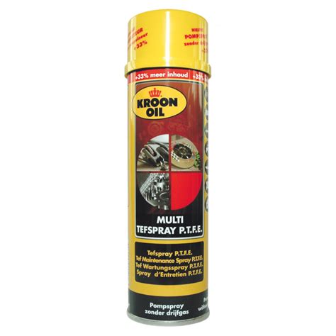 Kroon Oil 40018 Tefspray 1000 1 300 Ml Winparts Nl Kruipolie