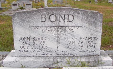 Eliza Frances Ward Bond 1854 1951 Memorial Find A Grave