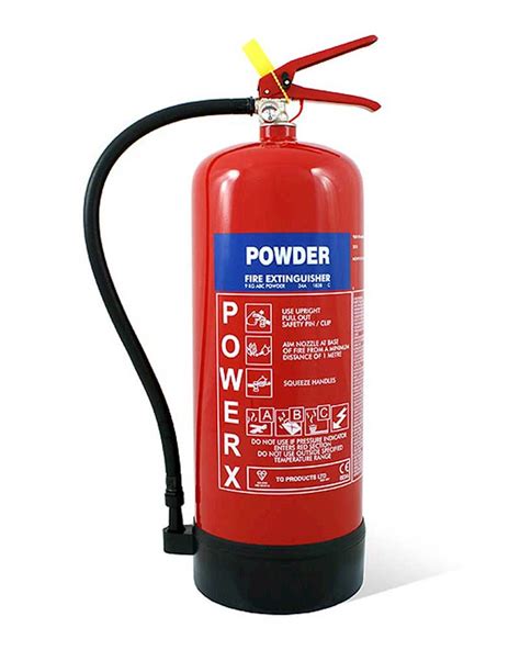 9kg Dry Powder Fire Extinguisher Powerx From Aspli Safety