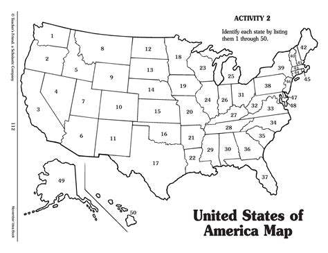 Coloring Page Map Of Usa - Coloring Home