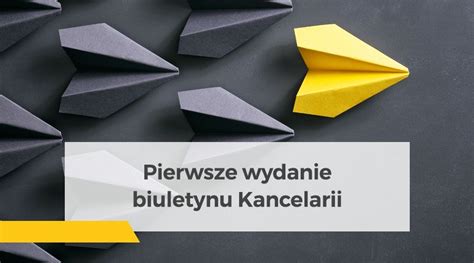 Pierwsze Wydanie Biuletynu Kancelarii Czapczy Ski