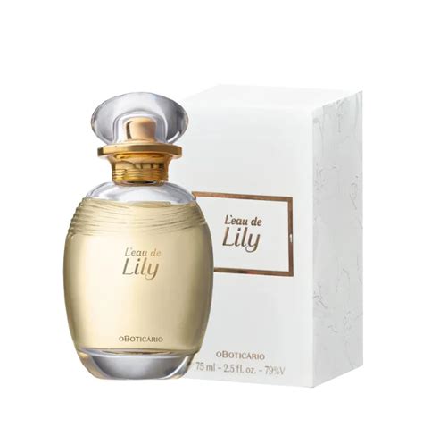 L eau de Lily Desodorante Colônia 75ml O Boticário Saldão dos Perfumes