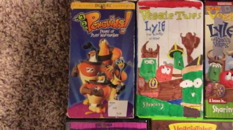 My veggietales dvd's and vhs tapes - YouTube