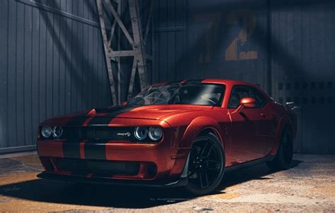 Download Wallpaper Dodge Challenger Muscle Car Hellcat Dodge