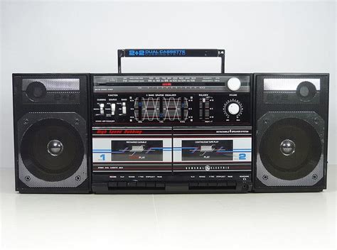 Vintage 80 S General Electric Boombox Ghetto Blaster