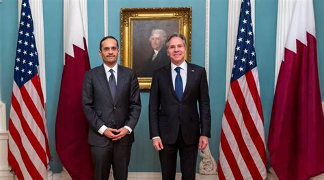 Qatar’s Prime Minister meets US Secretary of State, discusses situation ...