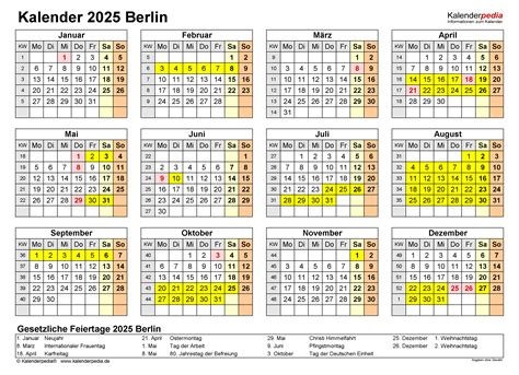 Der FU Berlin Kalender 2025 Ein Leitfaden Für Studium Und Forschung