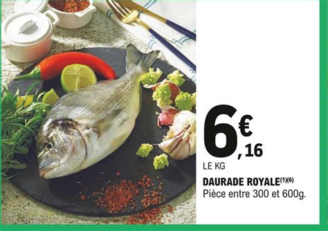 Promo Daurade Royale Chez E Leclerc Icatalogue Fr