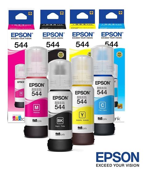 Tinta Original Epson L L T L Kit Cores Frete Gr Tis