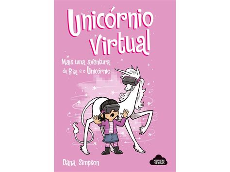 Libro Bia e o Unicórnio Unicórnio Virtual de Dana Simpson Portugués