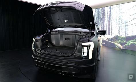 Ford F Lightning Platinum Black First Look A Menacing New Trim For