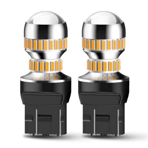 AUXITO 7443 7440 Amber LED Front Turn Signal Light Bulbs No Hyper Flash